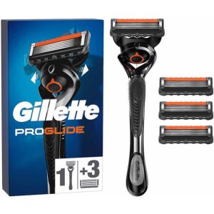 Gillette Proglide Flexball med tre extra blad